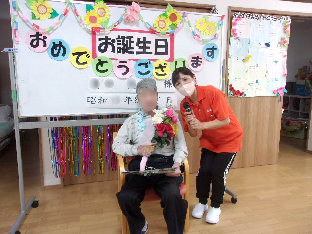 8月のお誕生日会